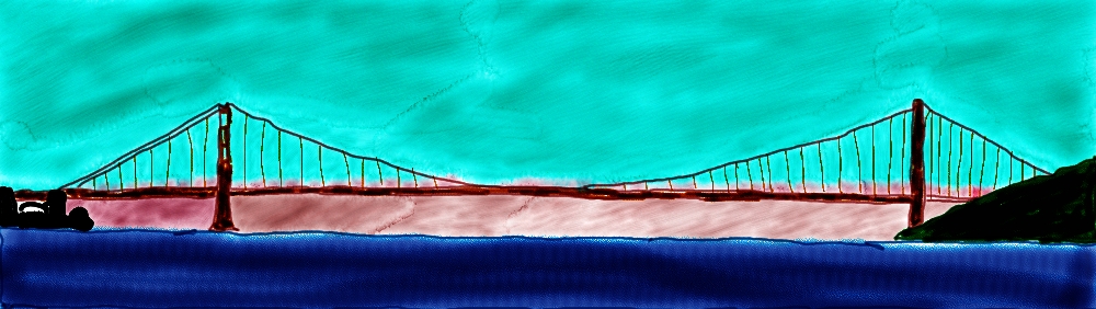 Golden Gate Painting
